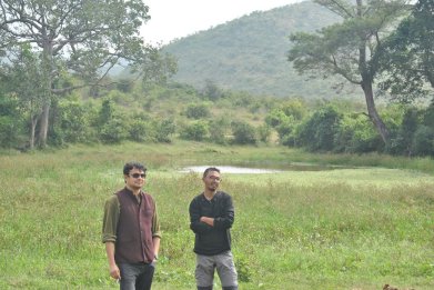 With Arun in Bandipur 2015